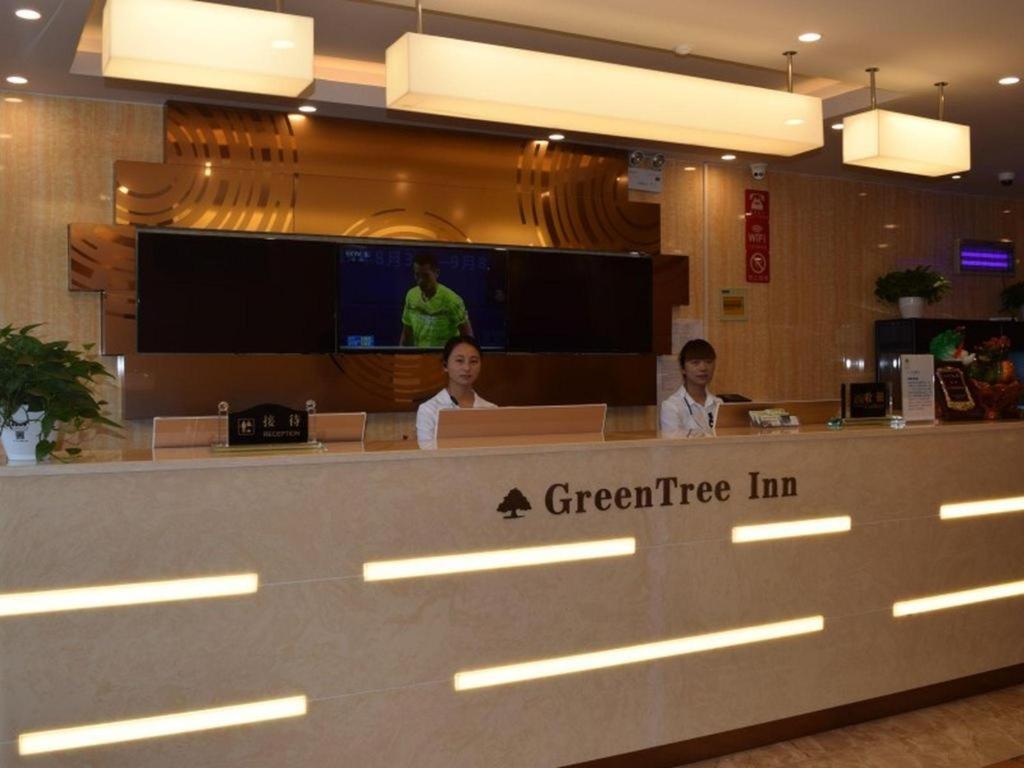Greentree Inn Zhengzhou Xinzheng City Longhu Town Xiangyun Road Express Hotel Exterior foto