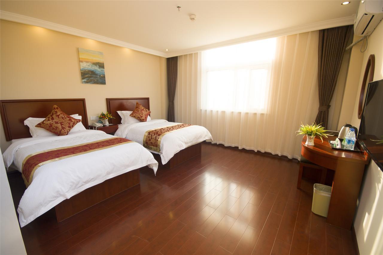 Greentree Inn Zhengzhou Xinzheng City Longhu Town Xiangyun Road Express Hotel Exterior foto